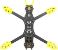 Mark4 5inch FPV Carbon Fiber Frame 225mm Wheelbase 5mm arm Freestyle Long Range Frame for RC Quadcopter Racing Drone (MARK4 Yellow)