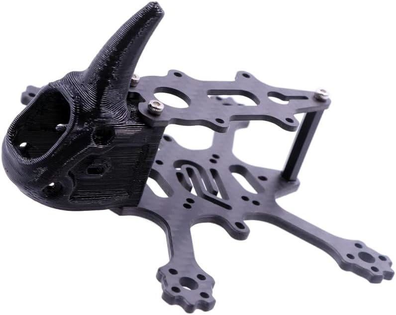 Usmile 2 inch 88mm Cube O4 Micro Carbon Fiber Quadcopter Frame Kit for DJI O4 Air Unit Digital HD Transmission System RC FPV Racing Quad Drone