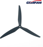 Gemfan 1050 Reinforced Glass Fiber Nylon Propellers 10 Inch 3 Blades Props for Cinelifter FPV or Macroquad Drones 4 pcs 2CCW 2CW