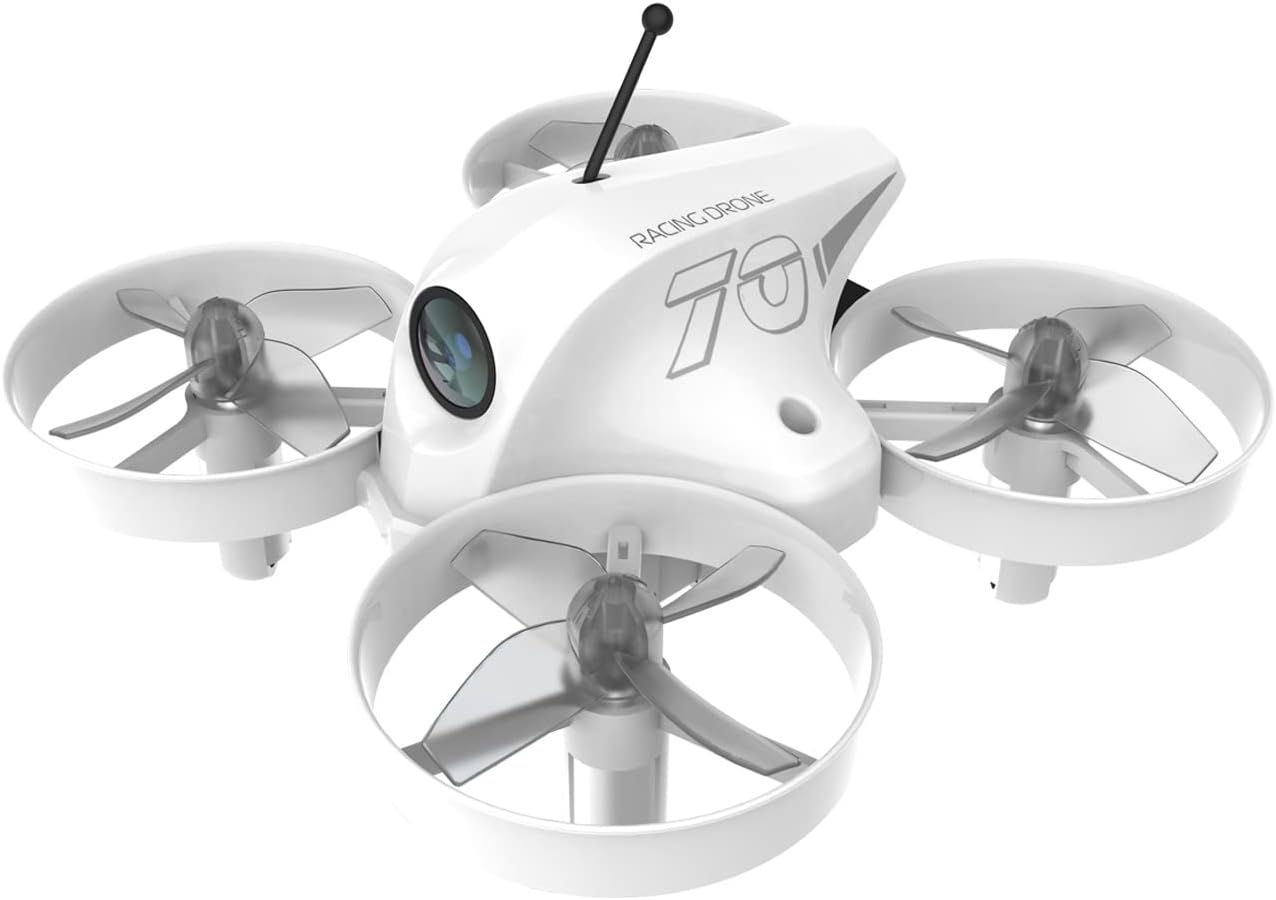 APEX VR70 FPV Drone, Single drone, No Remote,Super-Wide 120¡ã FPV,Low-Latency 5.8G Transmission, Drop-resistant,WHITE£¬Only compatible with APEX remote control