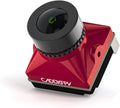 CaddxFPV Ratel 2 FPV Micro Camera (Red) ¨C 1/1.8 Sensor, 1200TVL Super WDR, 165¡ã FOV, Starlight Low-Light, NTSC/PAL & 16:9/4:3 Switchable, 2.1mm Lens, Analog Camera for FPV Racing Drones