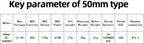 50mm EDF 4900KV 3S Maximum thrust770g,Brushless Motor, Applicable to RC Jet Aircraft