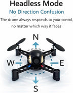 REMOKING Mini Drone for Kids with One-Key Takeoff/Landing, Headless Mode & Altitude Hold, Safe Lightweight RC Quadcopter Indoor Drone Toy for Boys & Girls Ages 6+, Perfect Beginner Gift