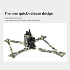 HGLRC Wind5 Lite V2 Frame Kit 195mm for FPV Racing Drone Quad (camouflage)