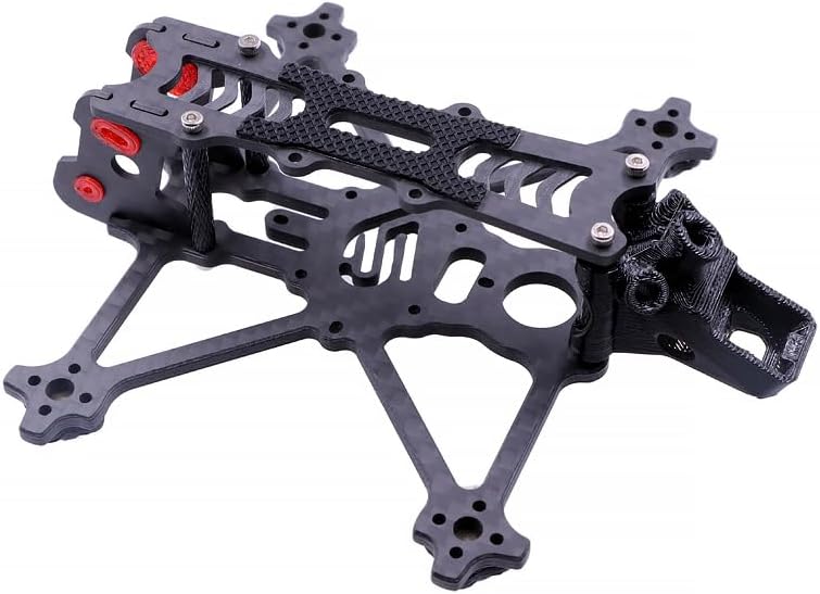 QWinOut 2inch/2.5inch/3inch Frame Kit RC Racing Drone for O4 Air Unit 3K Carbon Fiber Frame (Fi-115 2.5inch)