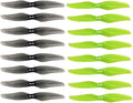 16Pcs Gemfan Hurricane 4024 Propeller 1.5mm 4X2.4 Inch 2 Blade 3 Hole CW CCW Drone Propeller for FPV Brushless Motor