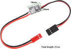 2pcs 2A High Current Remote Control Electronic Switch 3-5V Low Voltage Version Aerial Protection for RC Drone Water Pump PWM Signal Control