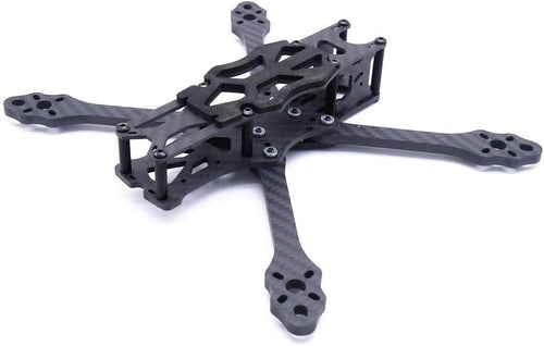 220mm 5 Inch 5mm Arm Carbon Fiber Quadcopter X Type Freestyle Frame Kit Support DJI Air Unit for FPV Racing Drone