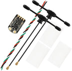 Radiomaster ELRS Receiver RP3 2.4GHz ExpressLRS Nano Receiver with 79mm UFL T Dual Antenna for ELRS FPV Remote Controller Ideal for FPV Drone/Tiny Whoop/Fixed-Wing RC Plane
