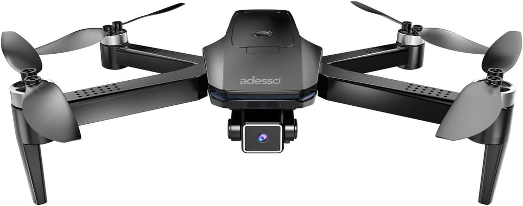 Adesso CyberDrone X3 2K FPV Camera Drone GPS WiFi 300 Meter Range Dual Control Lightweight Quadcopter with Gimbal and Remote