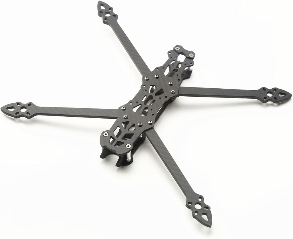 HXBER Mark4 7inch 295mm with 5mm Arm Quadcopter Frame 3K Carbon Fiber 7'' FPV Freestyle Racing Drone with Black Print Parts for DIY FPV