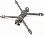 HXBER Mark4 7inch 295mm with 5mm Arm Quadcopter Frame 3K Carbon Fiber 7'' FPV Freestyle Racing Drone with Black Print Parts for DIY FPV