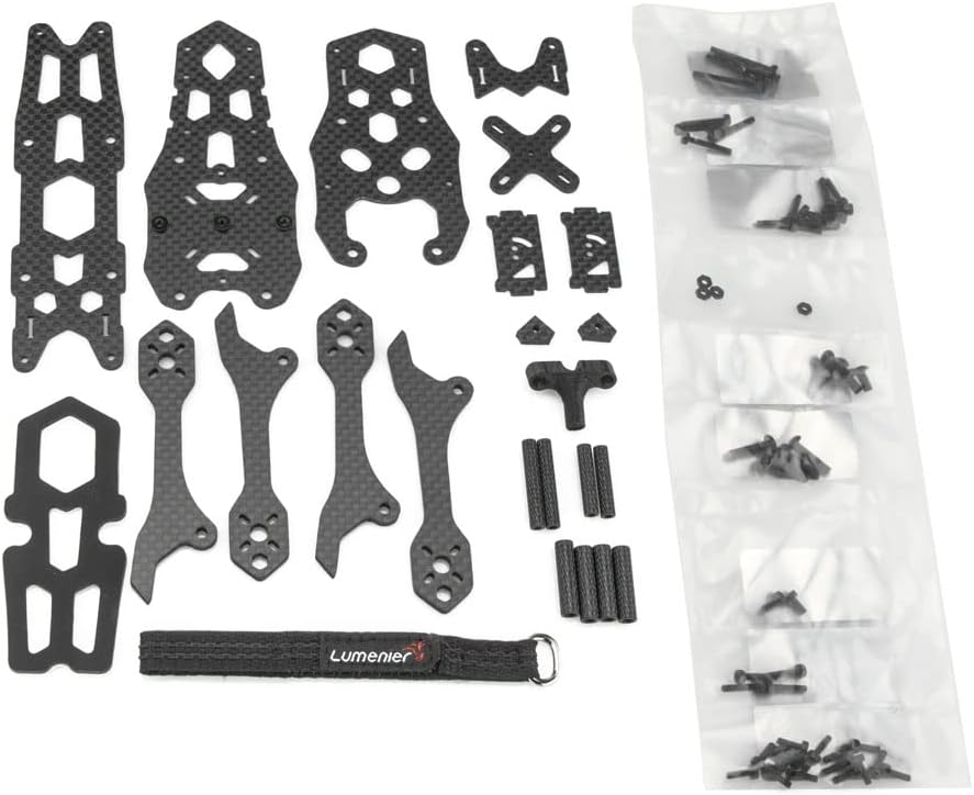 Lumenier QAV-S MINI 3 Freestyle Quadcopter Frame - 1.2