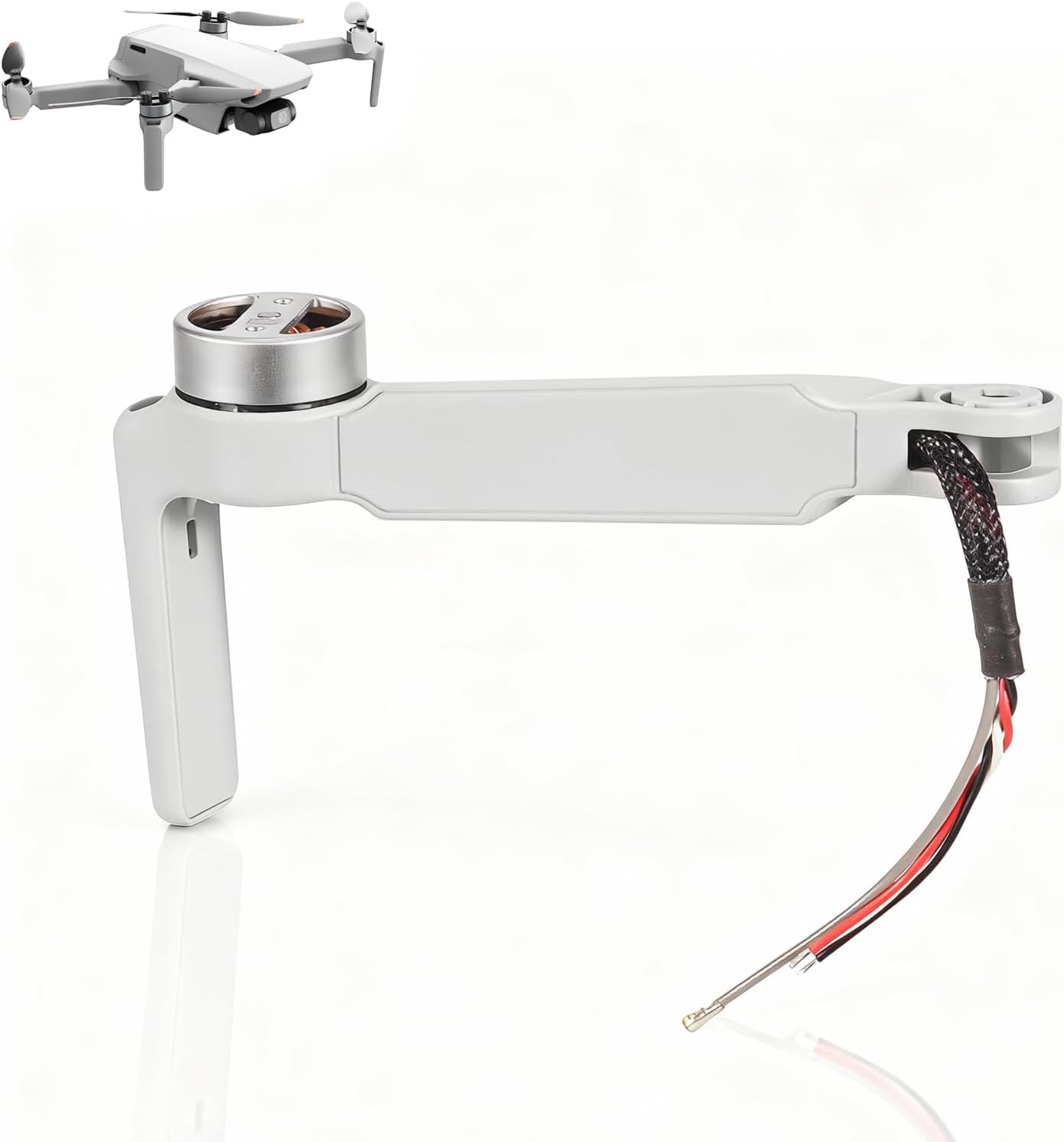 Mavic Mini 4K Drone Motor Arm Assembly Replacement Front Left Arm, Compatible with DJI Mavic Mini 4K Spare Parts