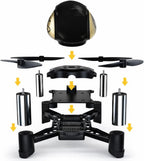 REMOKING Mini Drone for Kids with One-Key Takeoff/Landing, Headless Mode & Altitude Hold, Safe Lightweight RC Quadcopter Indoor Drone Toy for Boys & Girls Ages 6+, Perfect Beginner Gift