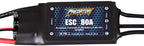 FMS Predator 80A Brushless ESC Electronic Speed Controller 2-6S LIPO 5A SBEC with XT60 Plug for RC Airplane Fixed-Wing Drones