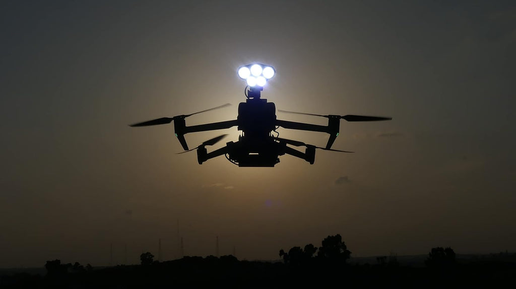 Professional Release and Drop Plus Device with LED Light Searchlight Bundle for DJI Mavic 3 (all models), for Drone Fishing, Bait Release, Search & Rescue, Payload Delivery, Fun Activities