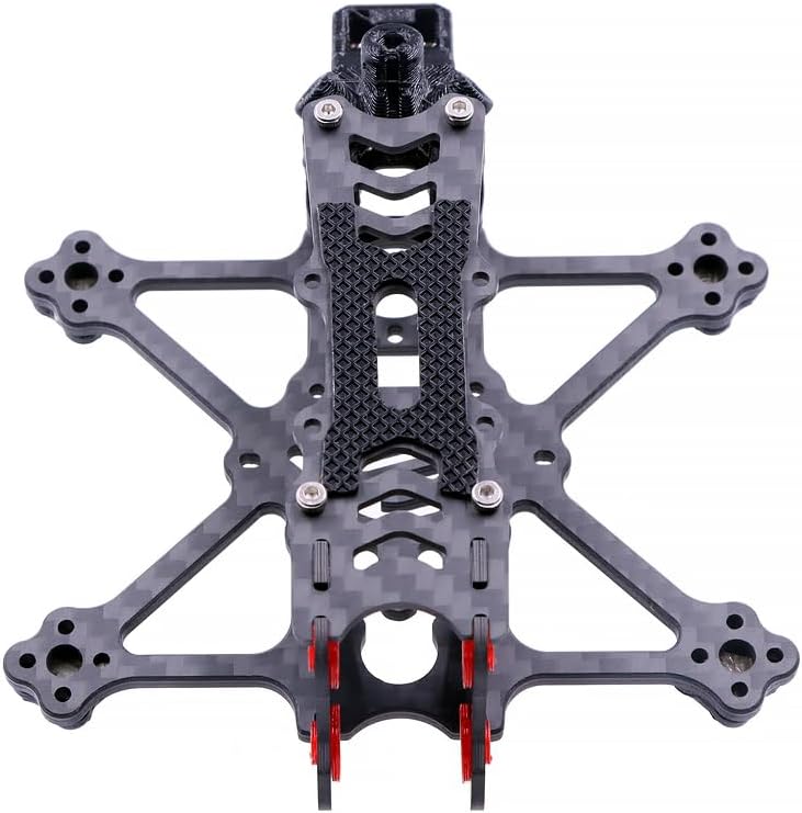 QWinOut 2inch/2.5inch/3inch Frame Kit RC Racing Drone for O4 Air Unit 3K Carbon Fiber Frame (Fi-100 2inch)