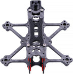 QWinOut 2inch/2.5inch/3inch Frame Kit RC Racing Drone for O4 Air Unit 3K Carbon Fiber Frame (Fi-100 2inch)