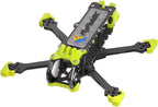 Valador VX3 3inch RC FPV Racing Drone Quad T700 High-strength Carbon Fiber HD O4 PRO Air Unit Squashed-X Quadcopter Frame Kit DIY Parts CNC Aluminum Alloy Yellow