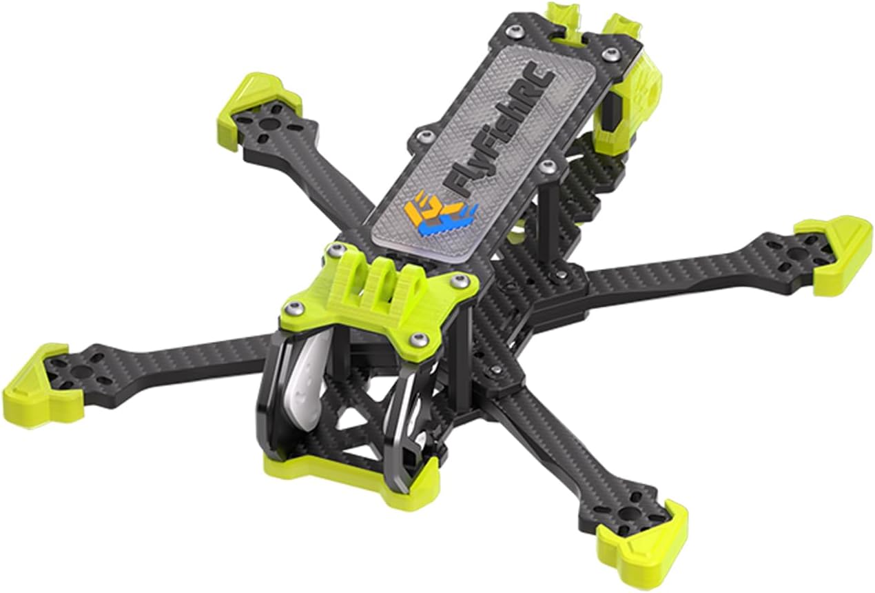 Valador VX3 3inch RC FPV Racing Drone Quad T700 High-strength Carbon Fiber HD O4 PRO Air Unit Squashed-X Quadcopter Frame Kit DIY Parts CNC Aluminum Alloy Yellow