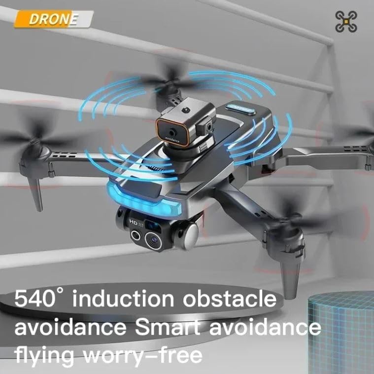 Drone K6MAX P15 PRO 4k Professional hd with Dual Camera Obstacle Avoidance seller RAYNISHOPSSTORE. 03 Batteries. Muy apropiado para edades sobre los 14 anos de f¨¢cil manejo.