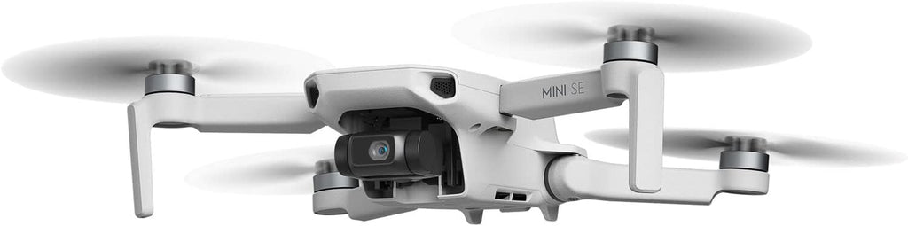 DJI Mini SE Drone Quadcopter with 3-Axis Gimbal, 2.7K Camera, GPS, 30 Mins Flight Time + 64GB Memory Card, Carrying Bag, Landing Pad + Pilot Bundle (Renewed)