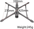 MARK4 V2 10inch 425mm Carbon Fiber Frame Compatible 3115 Motor 1050 Propeller for RC FPV Freestyle Long Range Drone DIY Parts (1PC MARK4 V2 10inch)