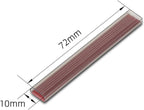 20pcs 10x72mm FPV Motor Protection Tube Hub Wire Shield RC Hobbies Multirotor Accessories for 2207 2208 2306 2004 RC Brushless Motors 5 inch Frame kit
