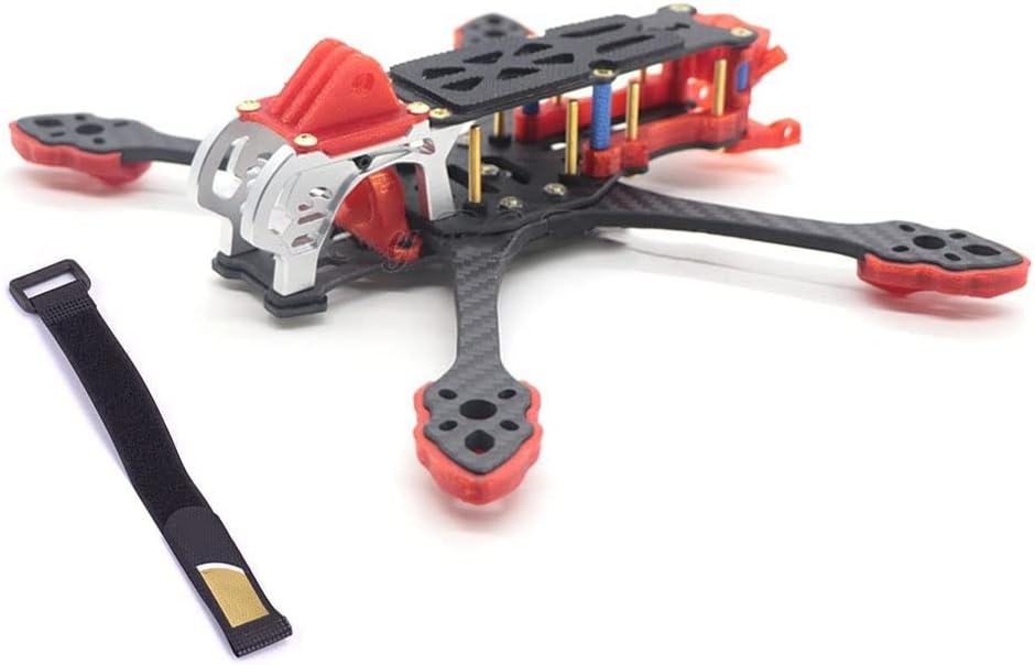 5 Inch Racing FPV Drone Frame Kit, MARK5 5 inch 225 FPV Carbon Fiber Racing FPV Drone Frame 225mm Wheelbase with 5mm Arm for 5 inch Propeller Racing FPV for Air Unit HD/for Vista/for Analog