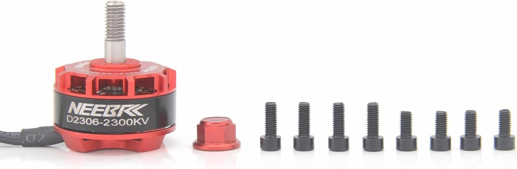 2306 2300KV 2700KV 2-4S Brushless Motor for RC Drone FPV Quadcopter RC Airplane Fixed-Wing Helicopter Multirotor RC Racing Drone (4PCS 2306 2300KV)