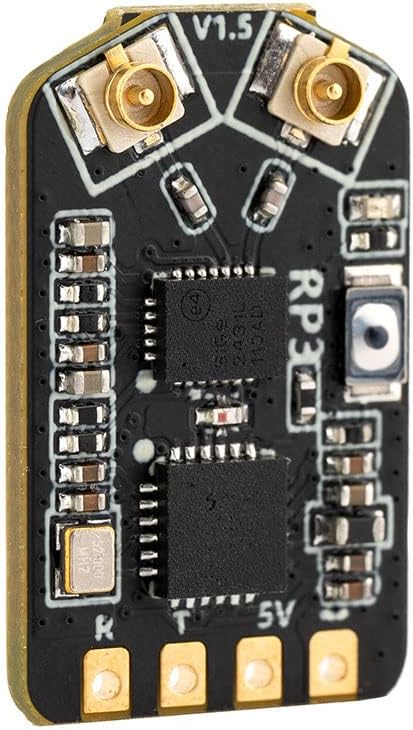 RadioMaster RP3 ELRS Receiver 2.4GHz ExpressLRS Nano Receiver FPV RX Module Receiver Long Range Low Latency for FPV Micro Drone Racing Drone Quadcopter