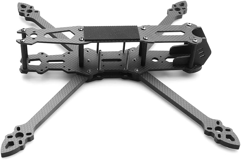 HUIOP Mark4 V2 Mark 4 7inch 295mm Arm Thickness 6mm 3K Full Carbon Fiber Frame for 7inch FPV Racing Quadcopter Freestyle Frame Kit