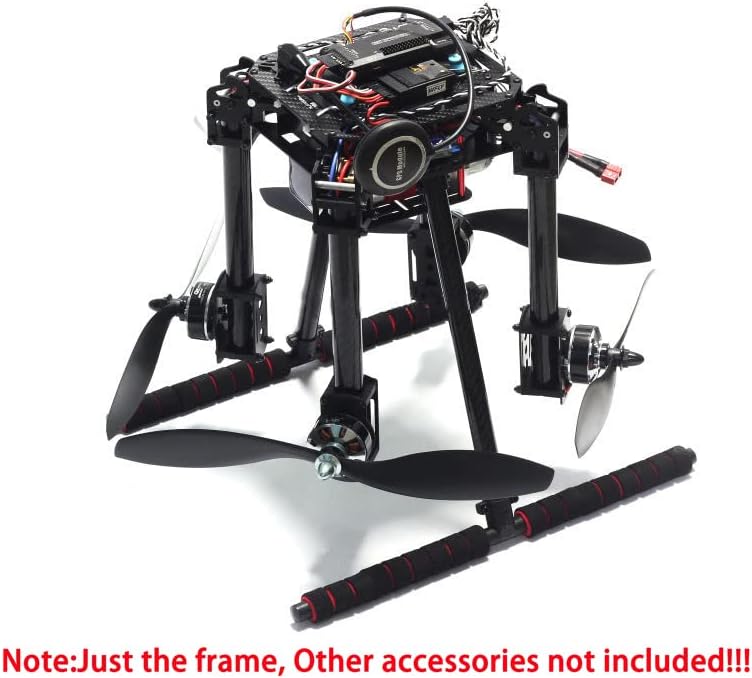 Readytosky ZD550 Quadcopter Frame 550mm Folding Carbon Fiber Drone Frame with Carbon Fiber Landing Skid