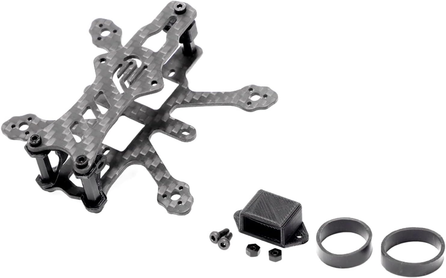 1.4 inch Racing FPV Drone Carbon Fiber Frame Kits, for Rocky 75MM Frame Kit RC Drone FPV Racing Toothpick for HQPROP Gemfan 35mm 1.4inch Propeller 0803 0802 Brushless Motor