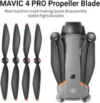 2 Pairs of Mavic 4 Pro Propellers, Quick Release Low Noise Propeller Blades Compatible with DJI Mavic 4 Pro Drone Accessories