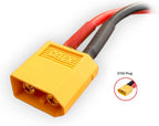 30A ESC with 5.5V/4A BEC 2-4S Electric Speed Controller with XT60 & 3.5mm Bullet Plugs for Fixed Wing Airplane/RC Drone Airplane/Brushless Motors