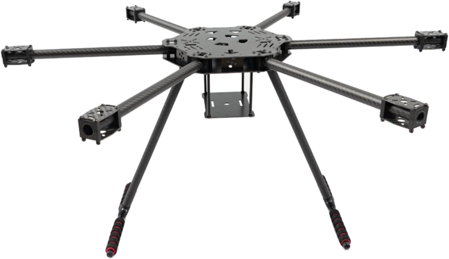 JeeFly F850/F680 Carbon Fiber Hexacopter Frame Kit 850mm/680mm Foldable Drone Frame with Landing Gear, for Aerial Photography Heavy Lift FPV DIY Build Cinematic Industrial Drones (F850 Not foldable)