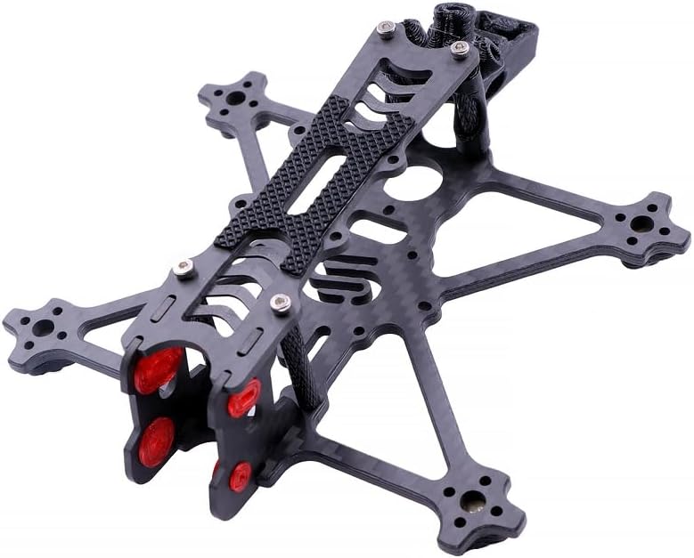 QWinOut 2inch/2.5inch/3inch Frame Kit RC Racing Drone for O4 Air Unit 3K Carbon Fiber Frame (Fi-115 2.5inch)