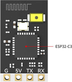 SkyGuy ELRS FPV Receiver - 2.4ghz ExpressLRS Nano Receiver Drone RX Module with 78mm UFL T Antenna for FPV Drone Tiny Whoop Fixed-wing RC Plane