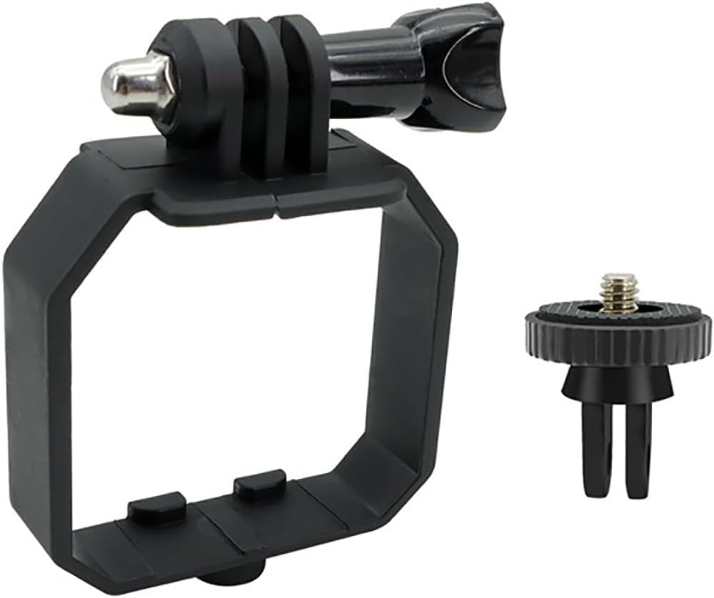 Action Camera Mount Holder, Drone Gimbal Extension Mount Bracket with 1/4 Screw Adapter for DJI Mini 4 Pro/Mini 3/Mini 3 Pro