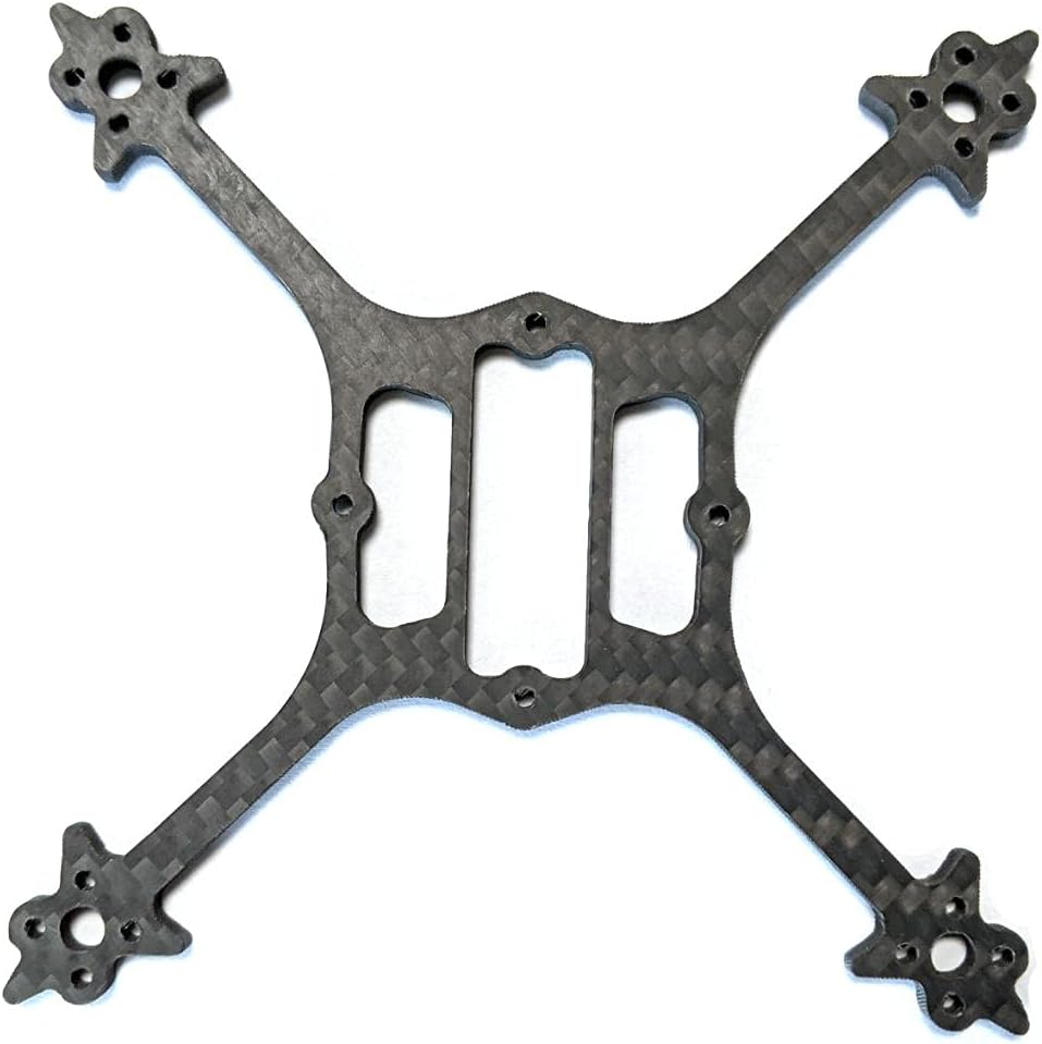 Reinforced 115mm Wheelbase Carbon Fiber Bottom Plate Spare Part for Crux3 3 inch FPV Racing Quadcopter Quad Drone