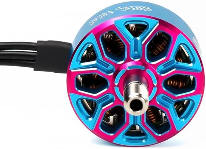 AXISFLYING Bando 2207 2207.5 1960KV FPV Brushless Motor 6S Lipo 5mm Output Shaft for 5inch Freestyle Cinema Drones Parts (4PCS 2207.5 1960KV)