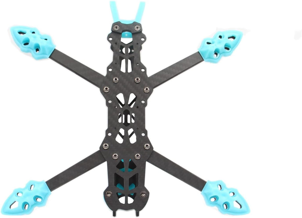 HUIOP Frame, Mark4 5inch FPV Carbon Fiber Frame 225mm Wheelbase 5mm arm Freestyle Long Range Frame for Quadcopter Racing Drone