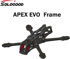 SoloGood 225mm 5inch APEX EVO Frame Kit Quadcopter for DJI O3 Air Unit CADDX Vista Polar Nebula Pro RunCam Link Phoenix 2306 Motor