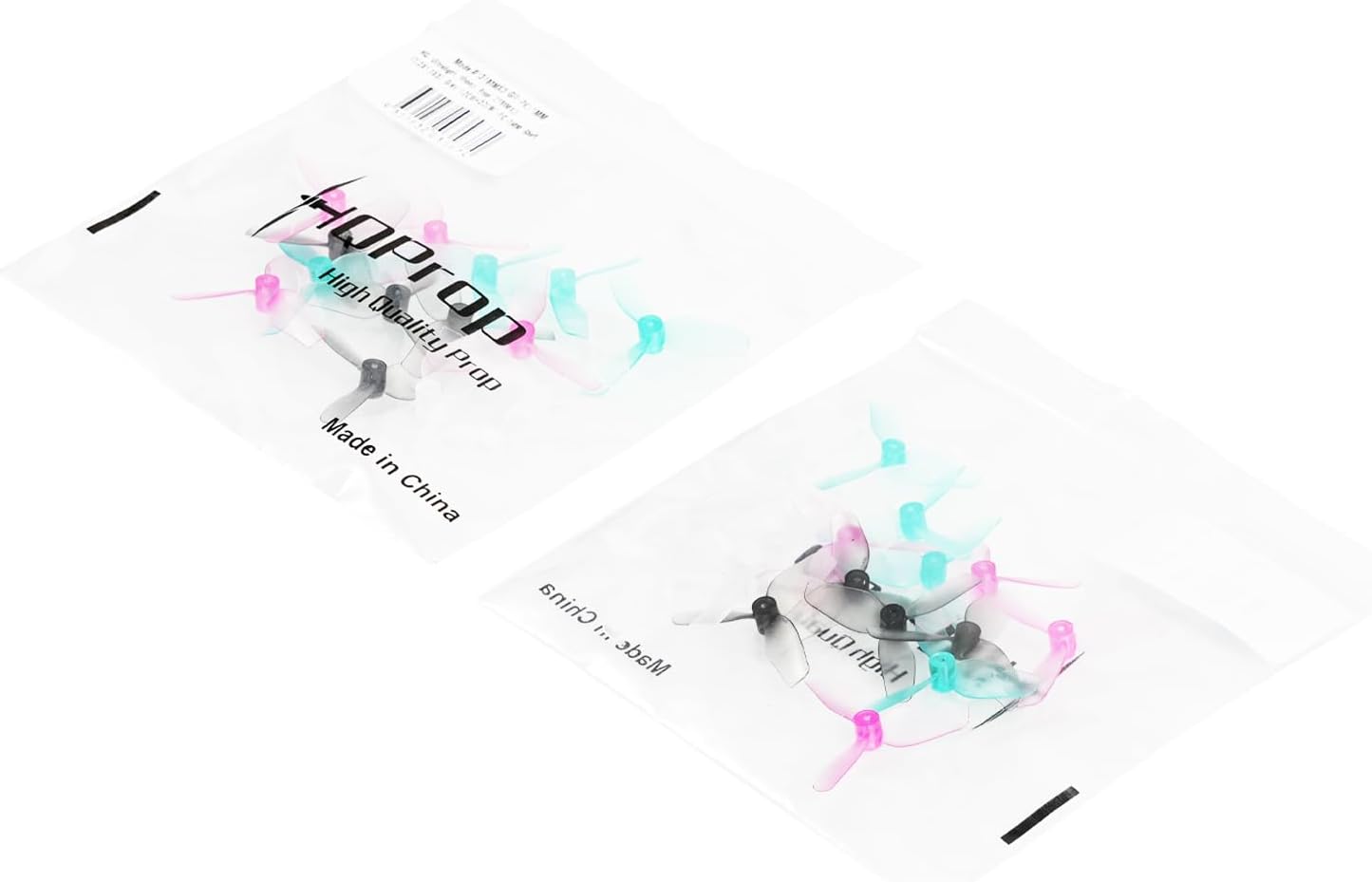 BETAFPV 16pcs HQ 31mm Ultralight 3-Blade Propellers with 1.0mm Shaft Hole Compatible for 0702SE 23000KV Brushless Motor, FPV Racing Drone Like Air65 Brushless Drone Metor65 Brushless Quadcopter