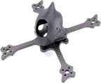 QWinOut Eyas100 65MM 3K Carbon Fiber Toothpick Frame Kit with 3D Print 19MM / 14mm Camera Canopy for DIY RC Drone FPV Racing Quadcopter Freestyle True X (19mm Wide)