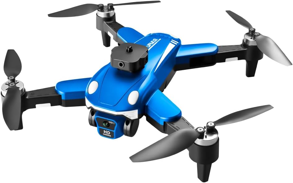 8K HD Triple Lens Drone with Carbon Fiber Frame, 50 Min Flight, 360¡ã Obstacle Avoidance & Brushless Motors | Optical Flow Hover, Headless Mode for Adults