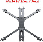 HUIOP Mark4 V2 Mark 4 7inch 295mm Arm Thickness 6mm 3K Full Carbon Fiber Frame for 7inch FPV Racing Quadcopter Freestyle Frame Kit