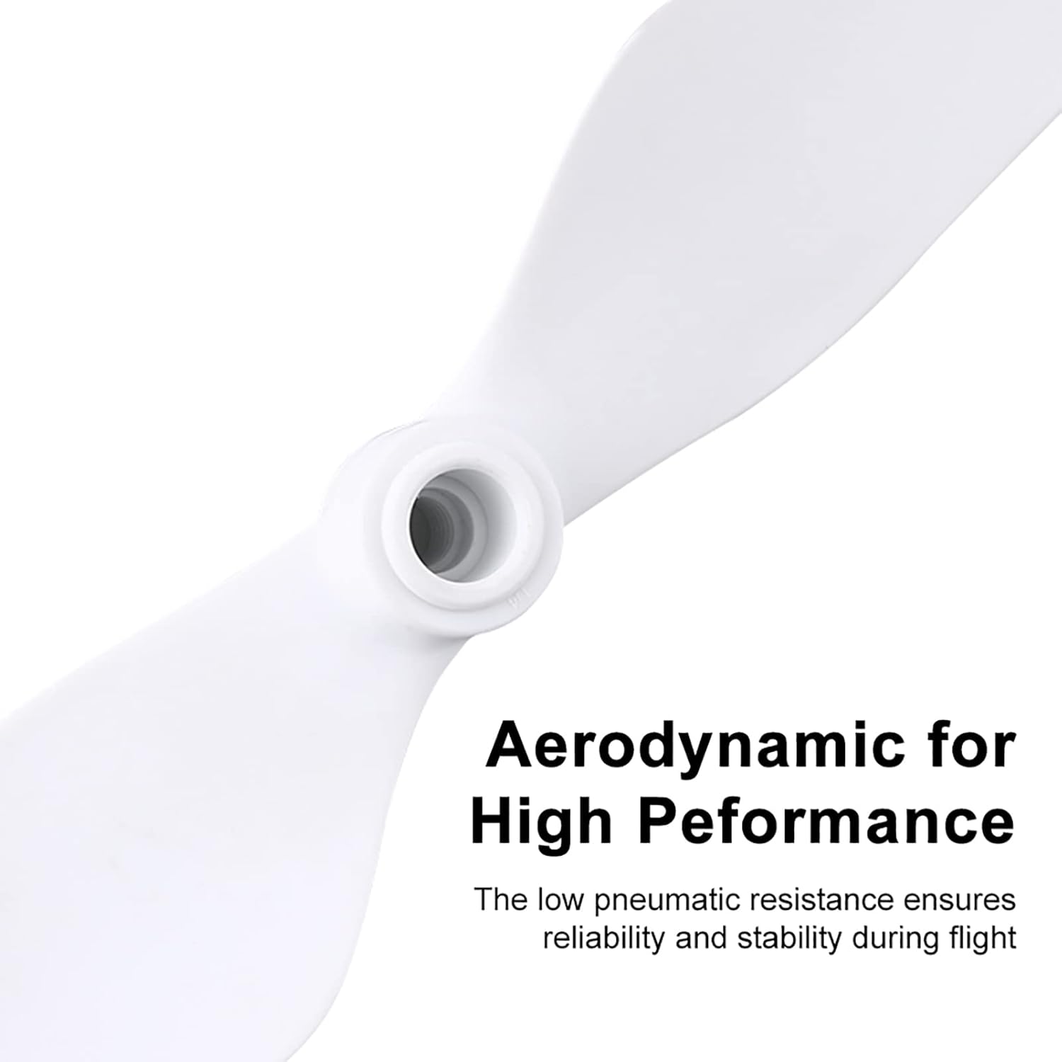 Drone Propeller Blades, 4 Pairs 9450 Self Tightening Drone Propeller CWandCCW Propellers, Low NoiseReduction Props Replacement Part Blade forDJI Phantom 2/3(White)